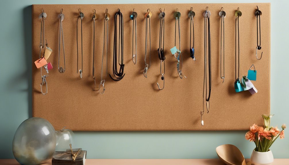 bulletin board hook accessories