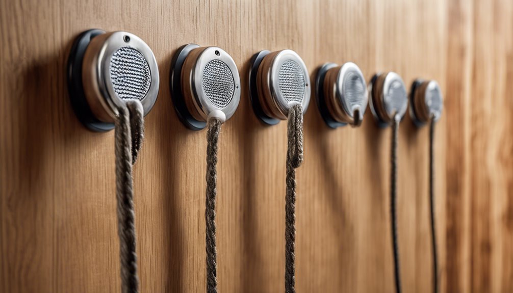 cable management speaker hooks