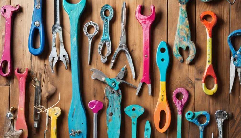 crafting decorative wall hooks
