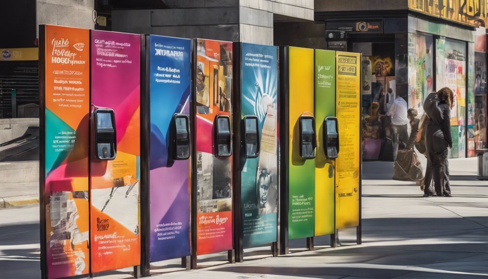 creative bus stop promotions