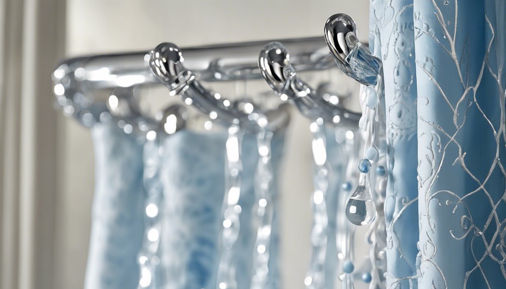 curtain shower hooks accessories