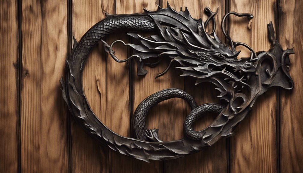 dragon wall decor hooks