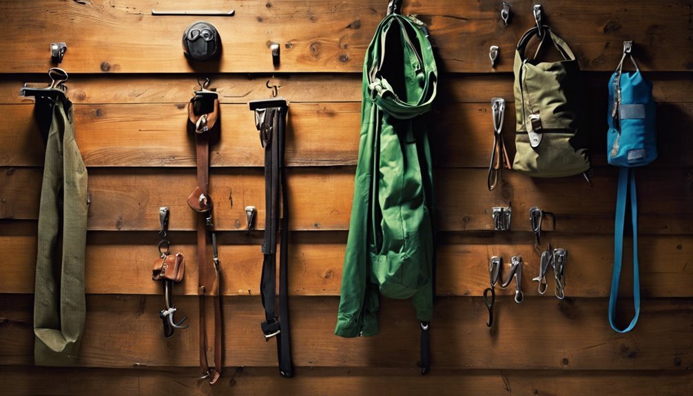 emergency bug out bag hooks