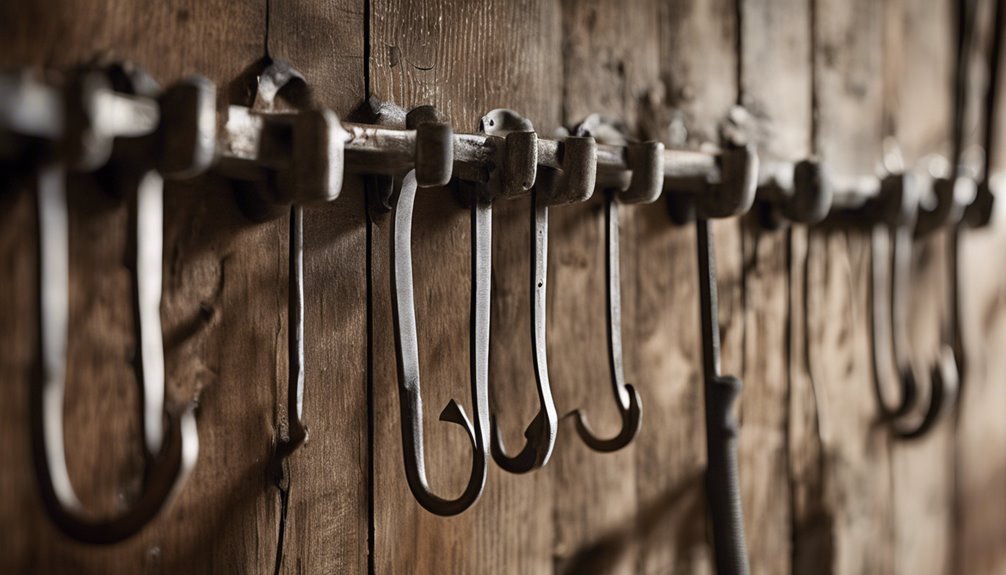 emergency radio security hooks