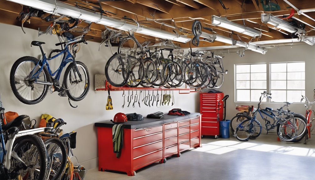 garage ceiling storage hooks