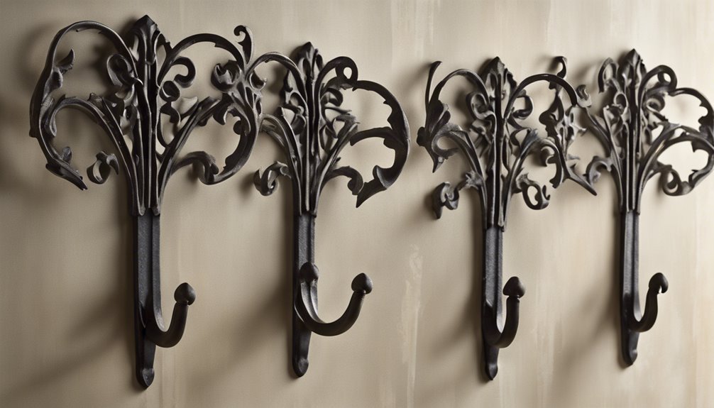 gothic picture frame hooks