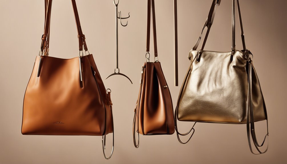 handbag display hooks ideas
