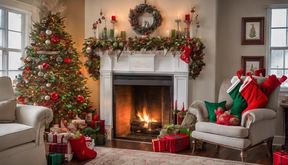 hang stockings with hooks