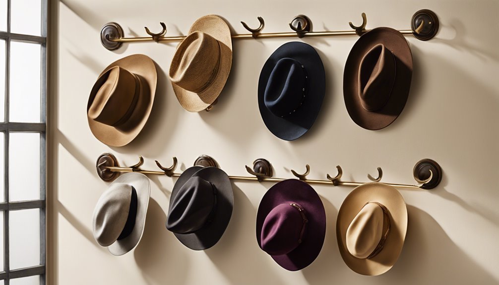 hat hanging solutions ideas