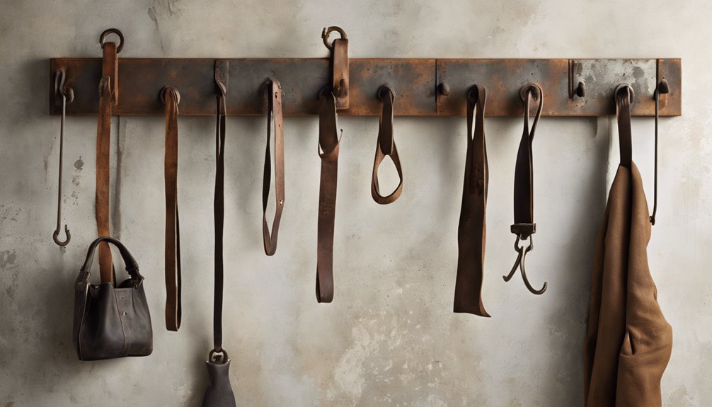 industrial home decor hooks