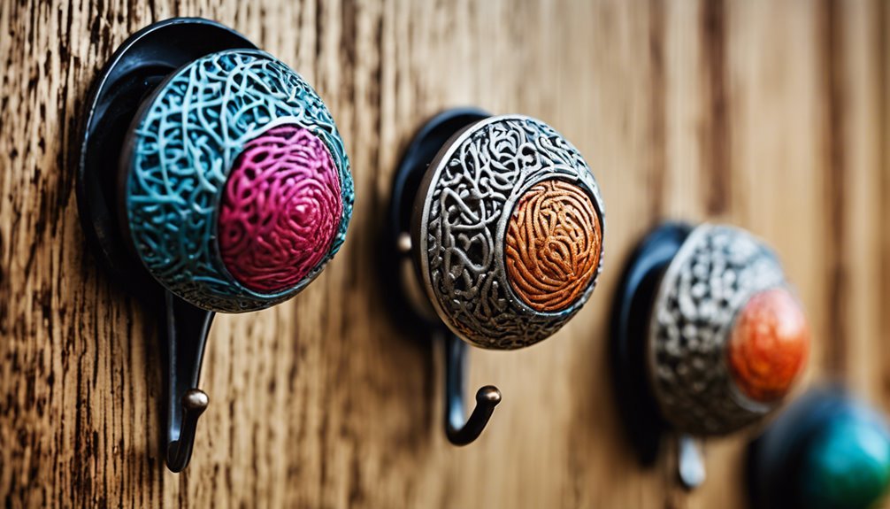 juggling gear security hooks