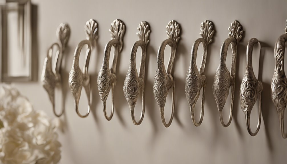 museum artifact display hooks