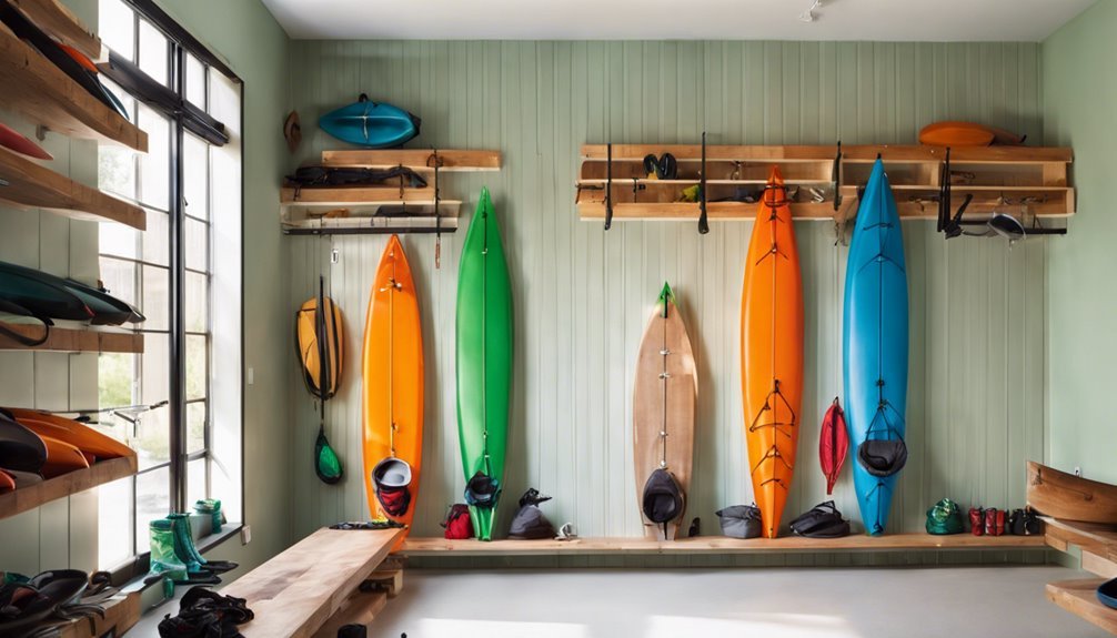 optimal kayak storage solutions