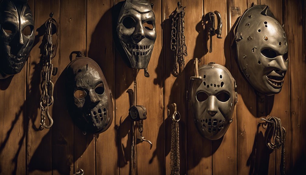 organize horror movie collectibles