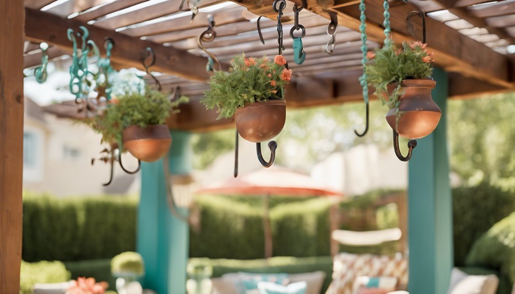 outdoor furniture hanging hooks