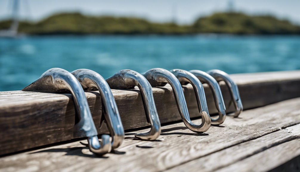 reliable boat securing hooks