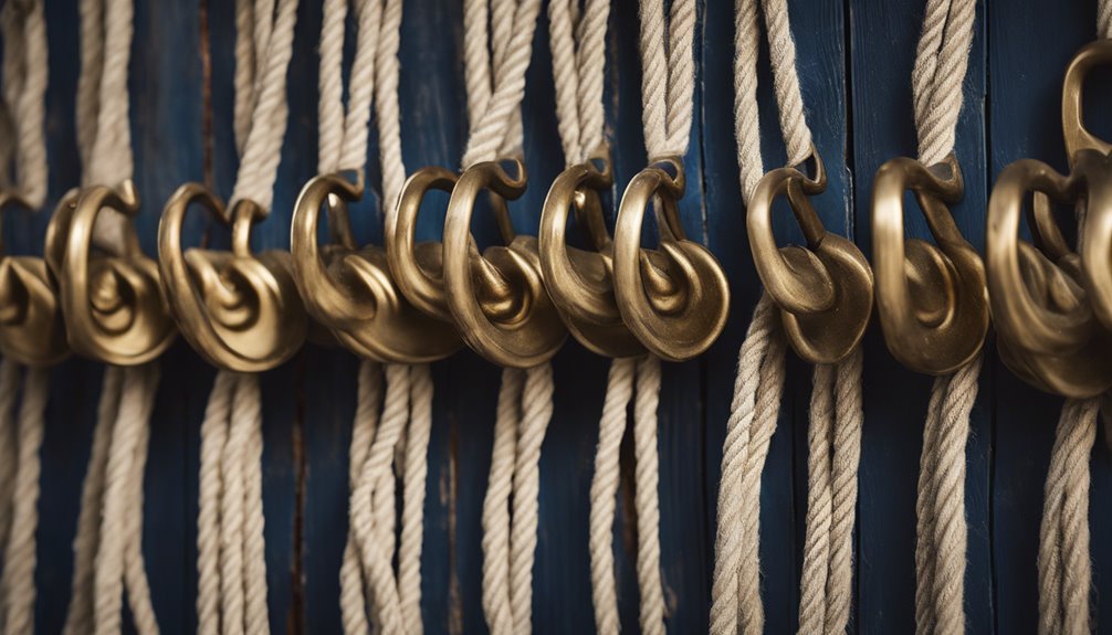 sail and rope hooks