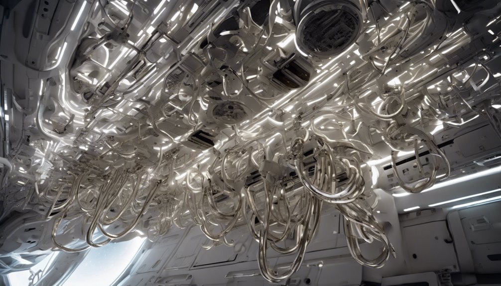 secure cargo spacecraft hooks