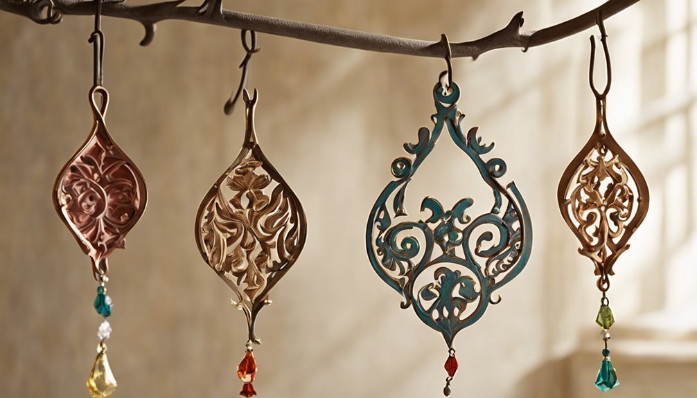 secure charms with hooks