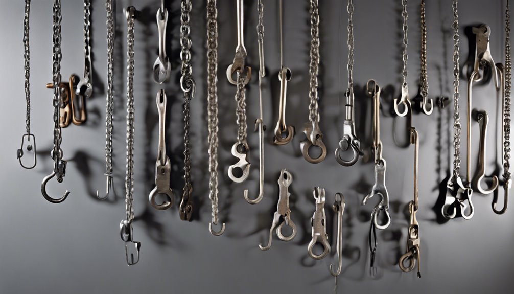 spare parts storage hooks