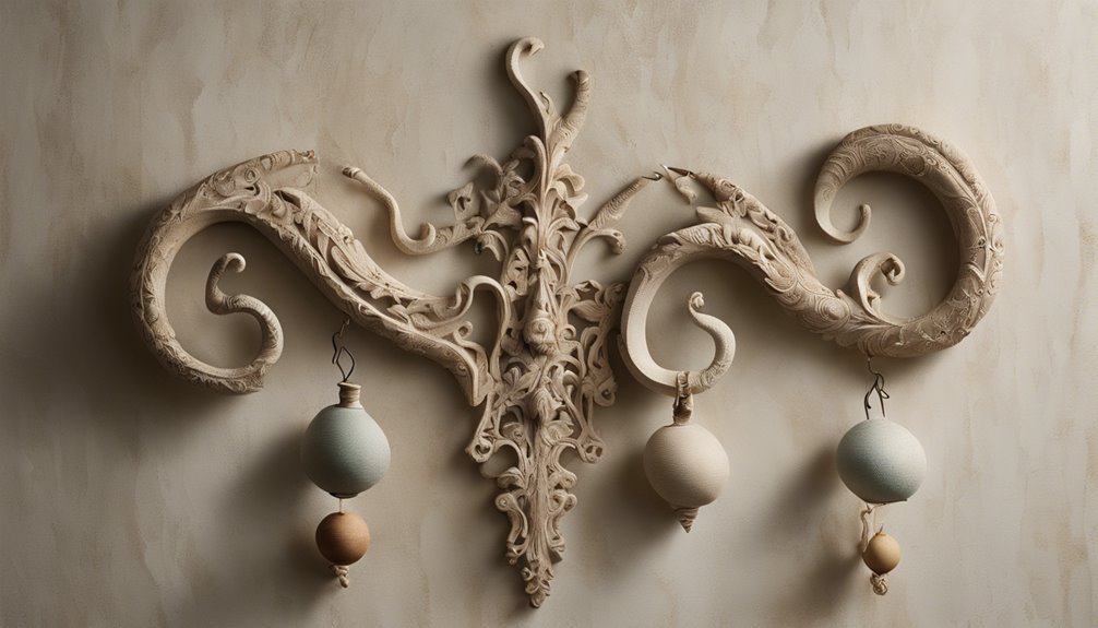 suspending delicate ancient textiles