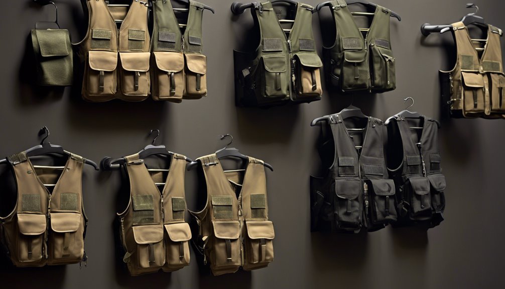 tactical vest organization hooks