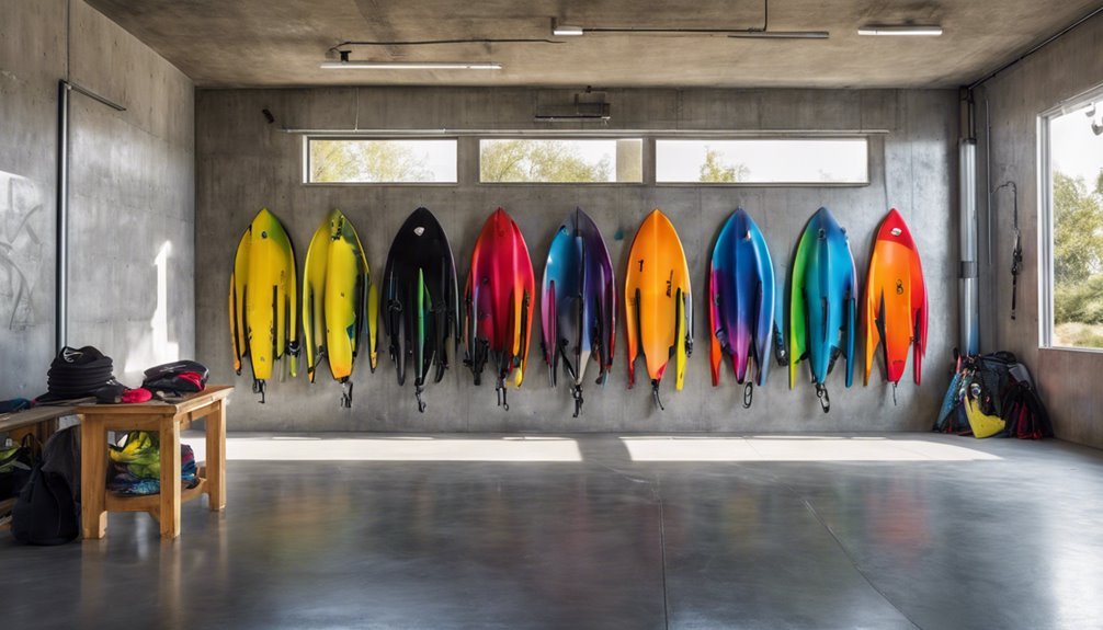 water sports equipment hooks