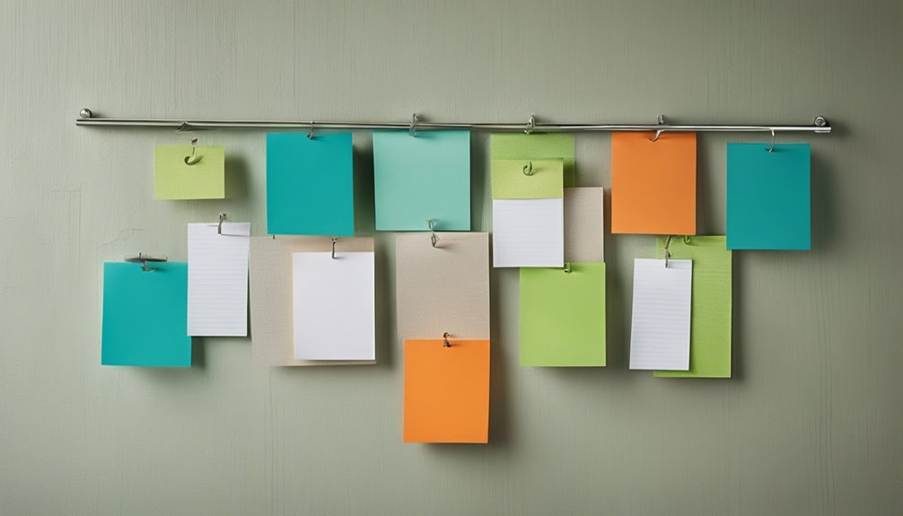waterproof notepad storage hooks