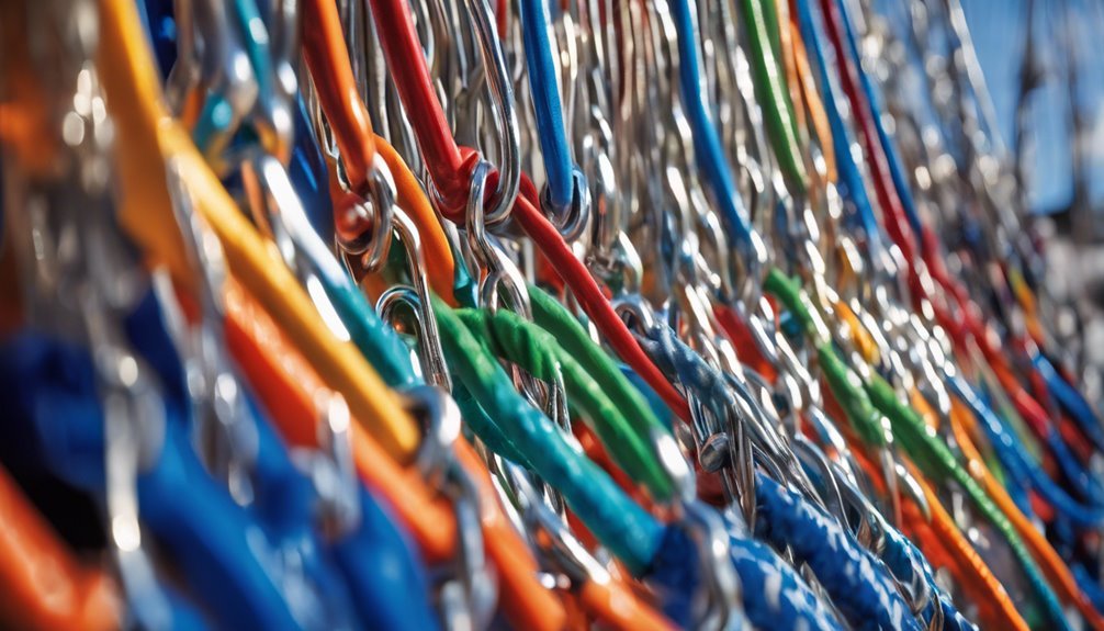 wind resistant item securing hooks