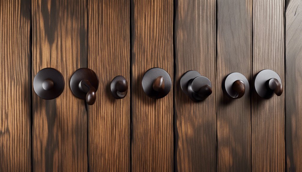 wooden surface adhesive hooks