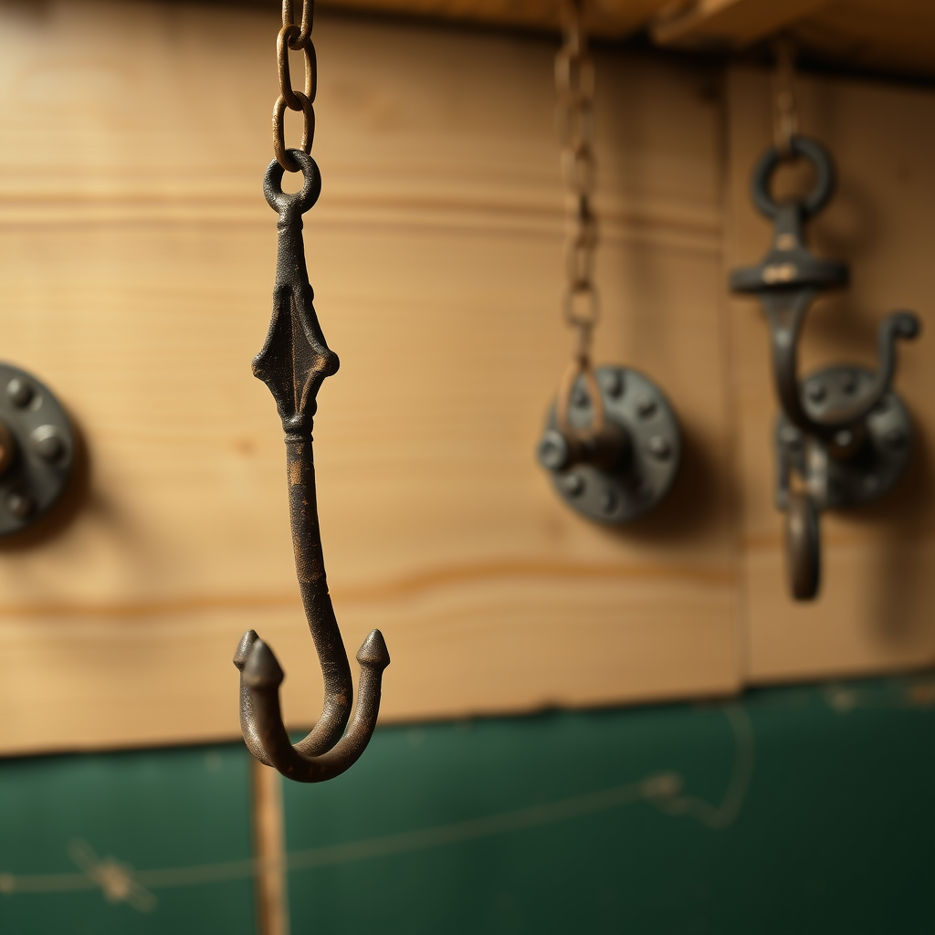Choosing the Right Hook Type - Best hooks for displaying ancient pirate relics