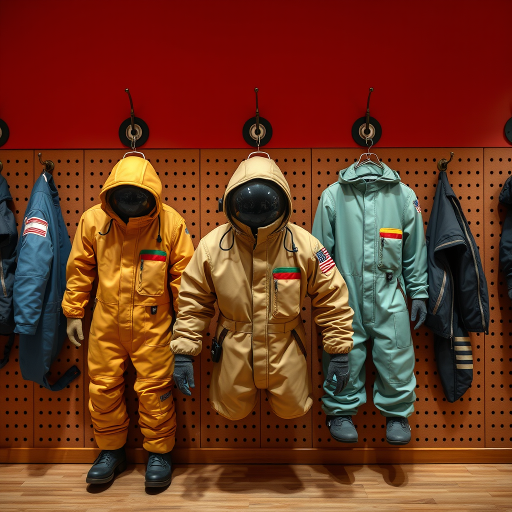 Types of Hooks for Displaying Suits - Best hooks for displaying cosmic radiation shielding suits