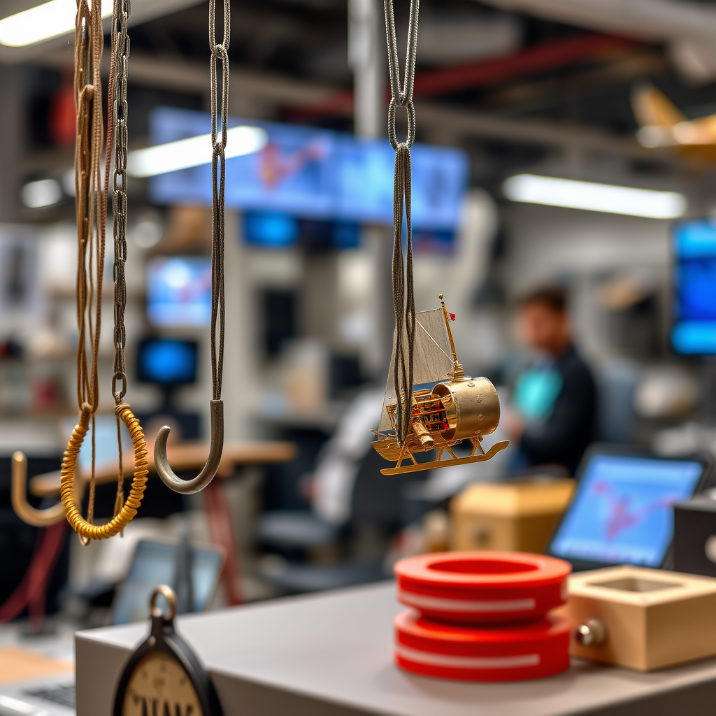 Choosing the Right Hook Material - Best hooks for displaying dirigible and airship model collections