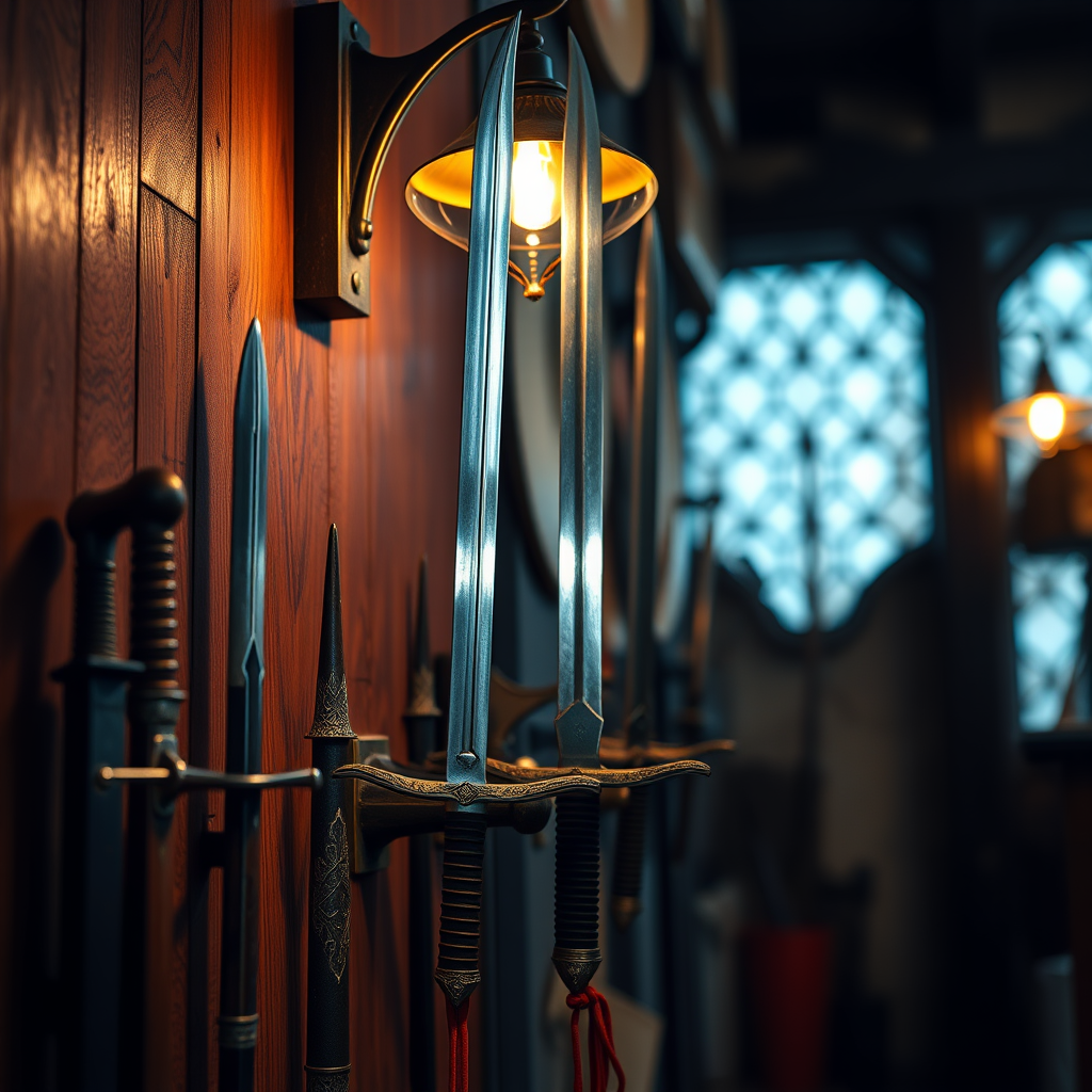 Types of Hooks for Swords and Shields - Best hooks for displaying legendary swords and shields