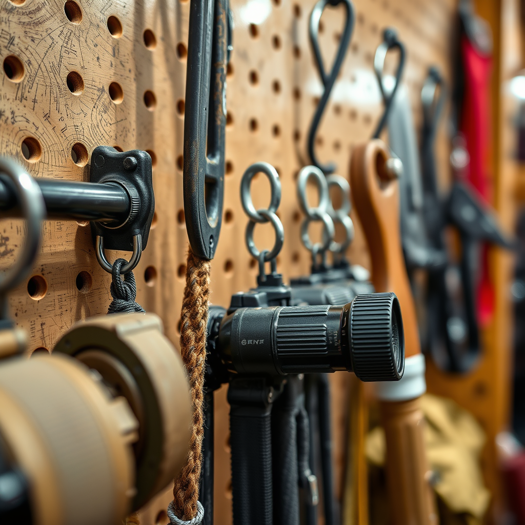 Displaying Gear for Maximum Impact - Best hooks for displaying post-apocalyptic survival gear