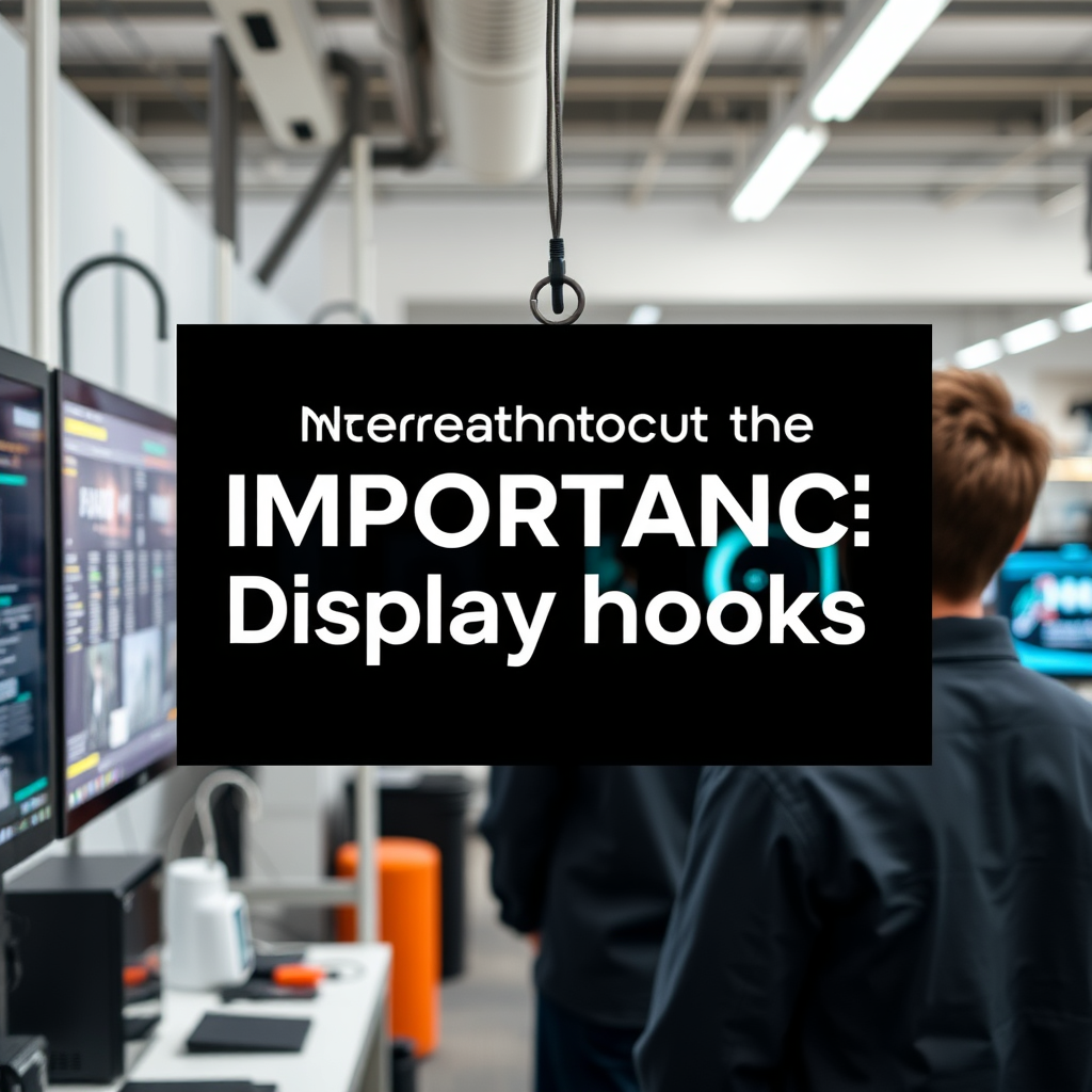 Understanding the Importance of Display Hooks - Best hooks for displaying quantum AI research gear