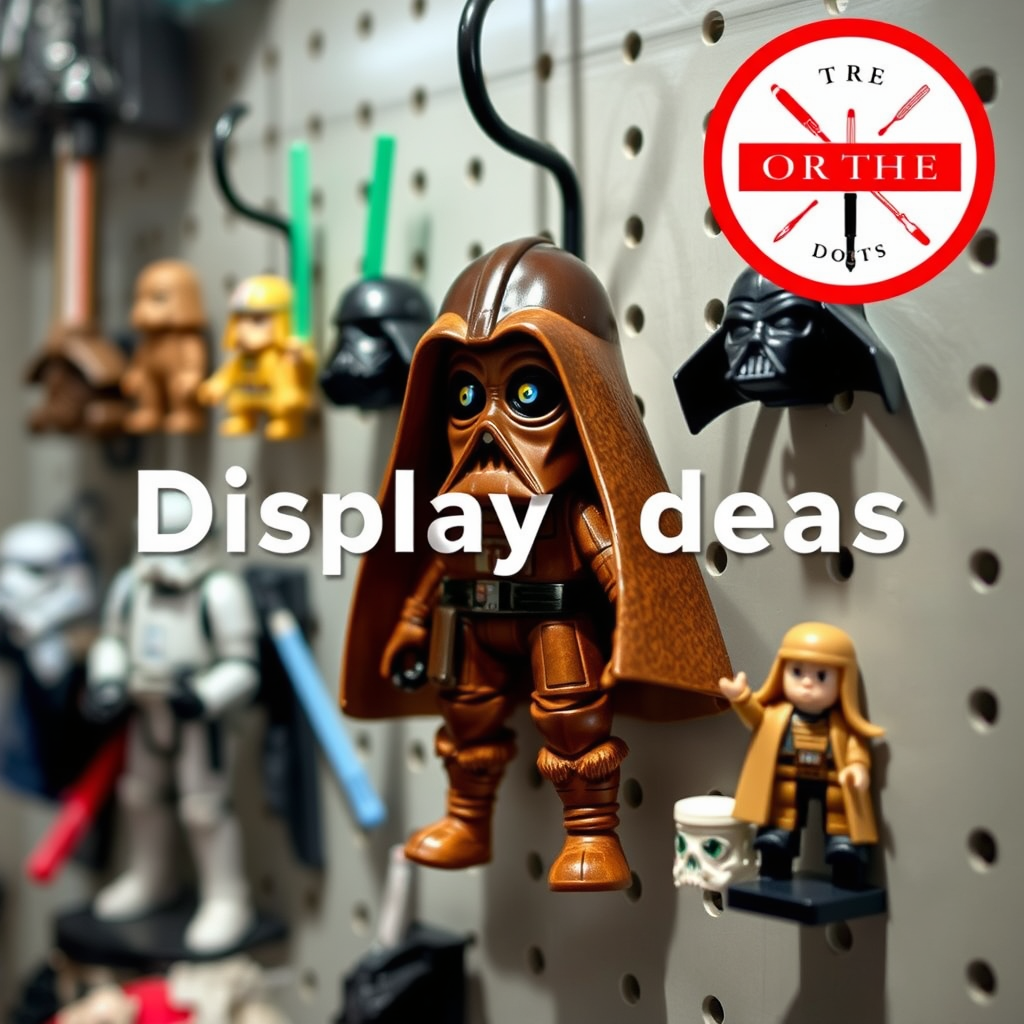Creative Display Ideas - Best hooks for displaying Star Wars collectibles