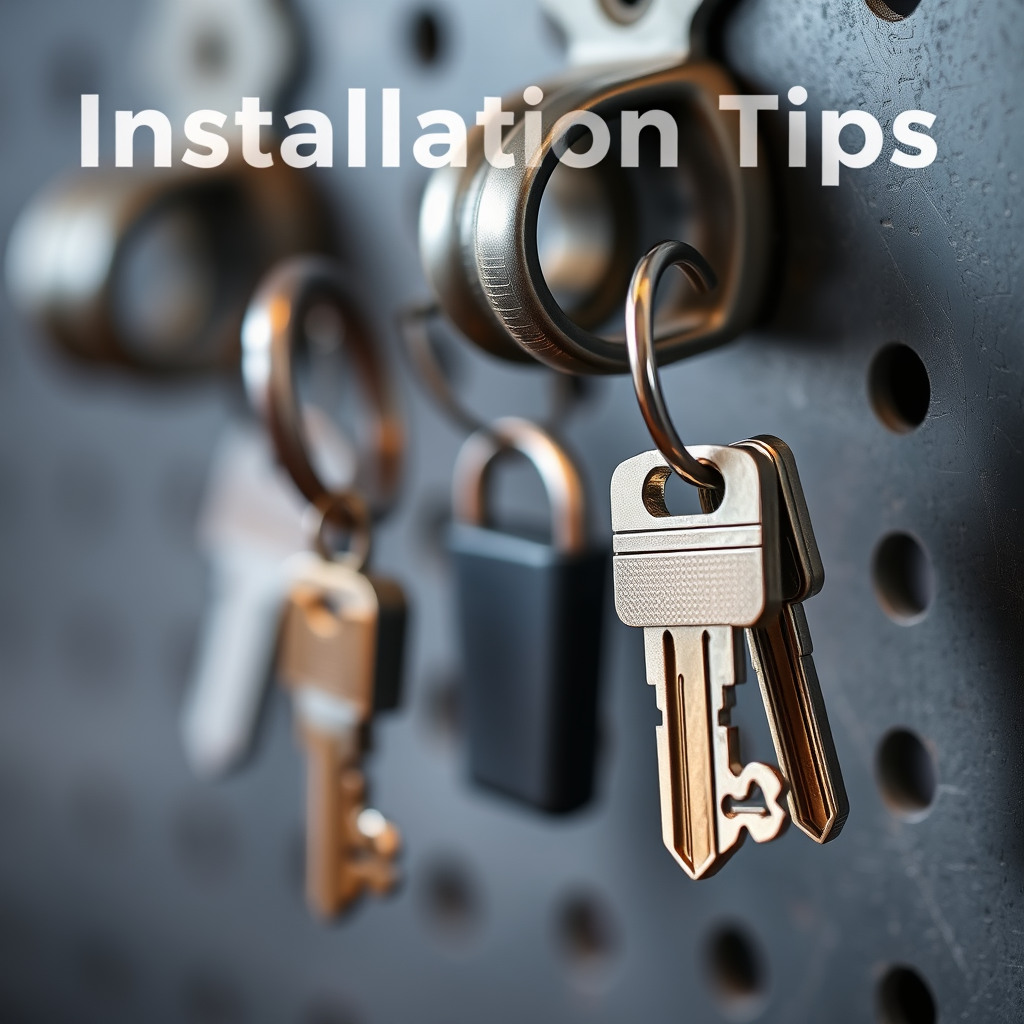 Installation Tips for Hanging Hooks - Best hooks for hanging advanced security keys