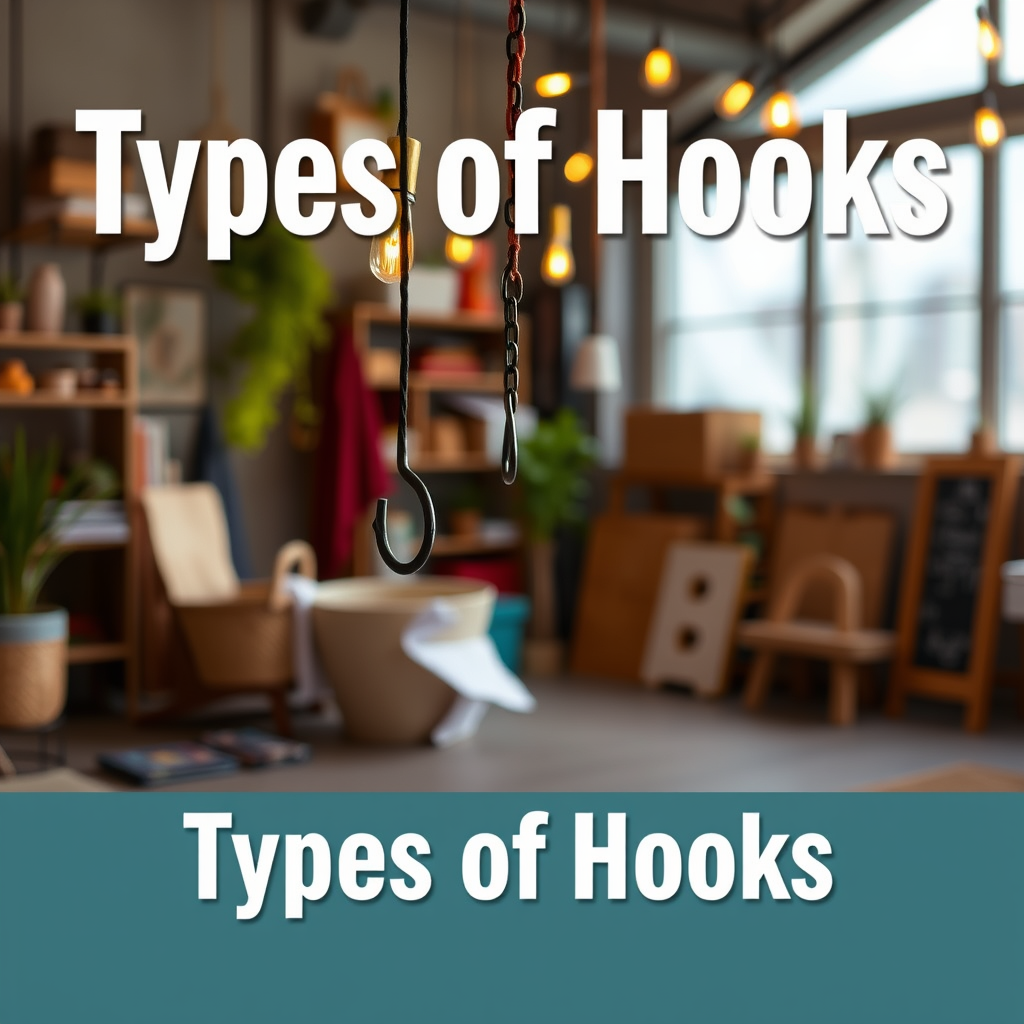 Types of Hooks - Best hooks for hanging galactic star projector lights