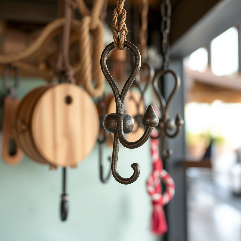 Material Considerations for Durability - Best hooks for hanging nautical design elements