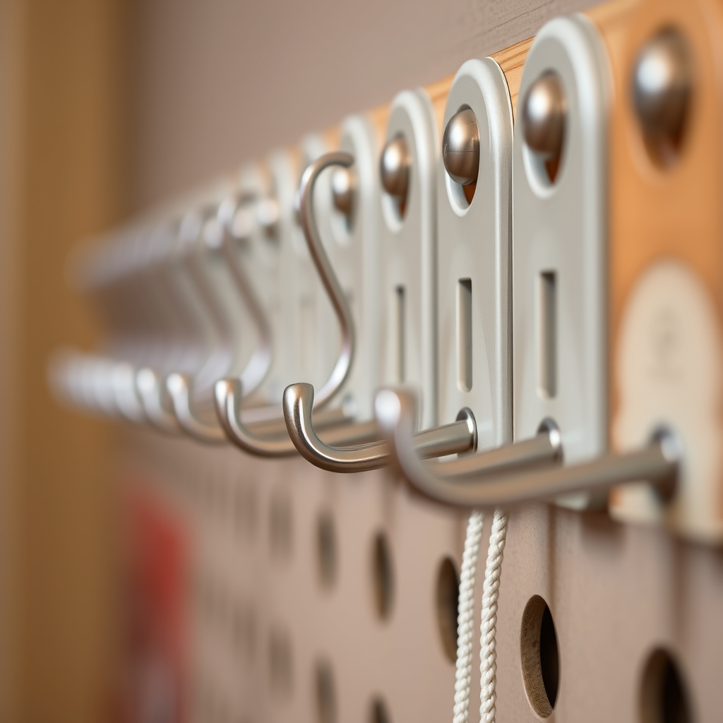 Multi-Functional Hooks - Best hooks for organizing vertical living spaces