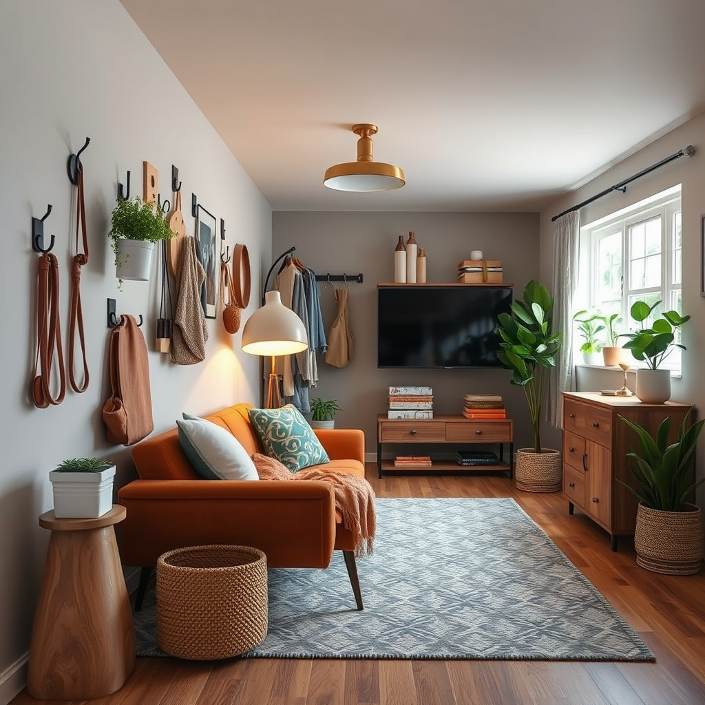 Types of Hooks for Vertical Spaces - Best hooks for organizing vertical living spaces