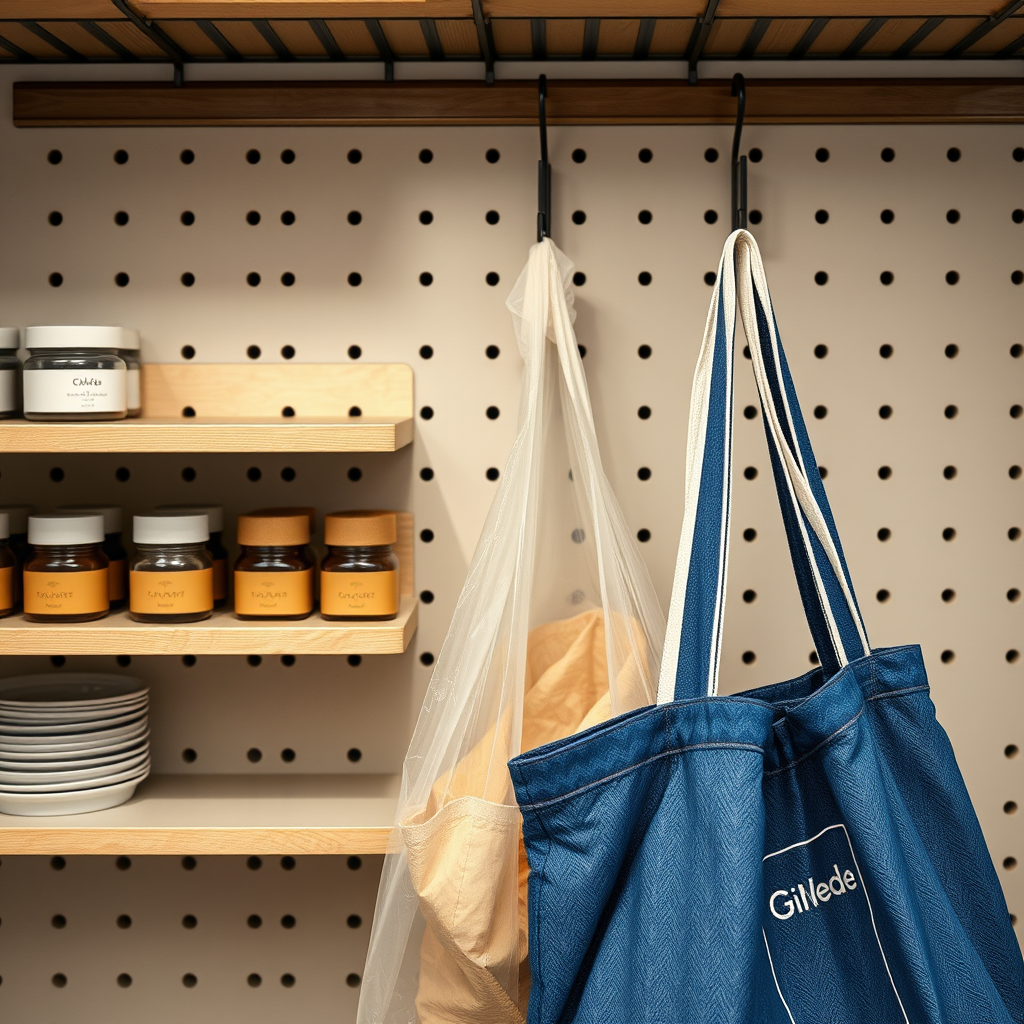 Innovative Storage Solutions - Best hooks for securing reusable shopping bags