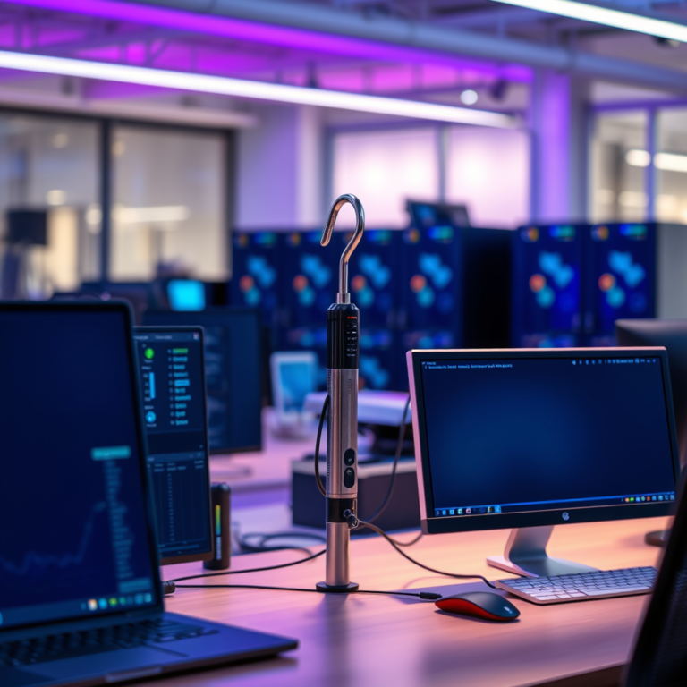 Hooks for Storing Geothermal Energy Measuring Devices