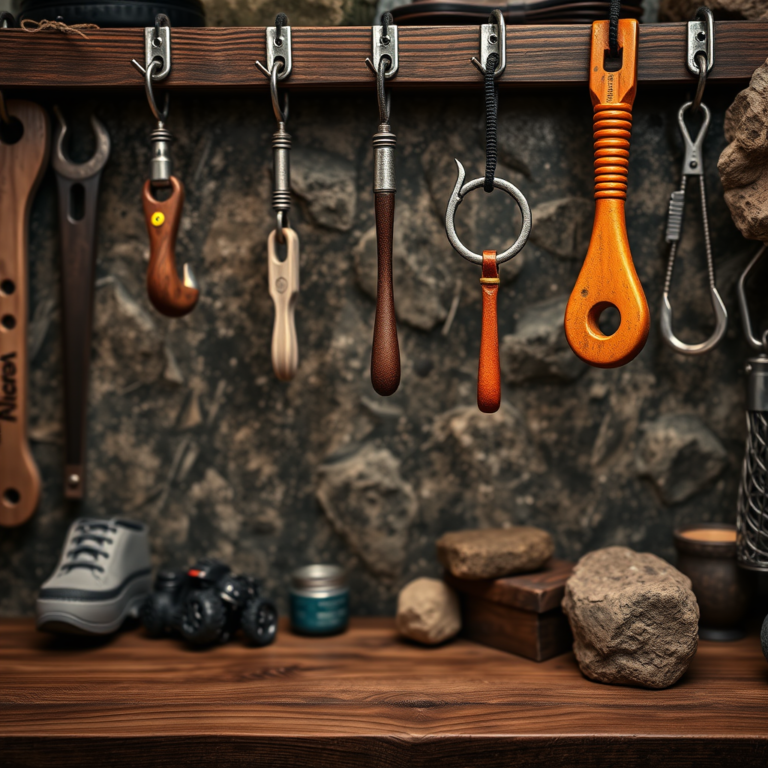 **Best Hooks for Hanging Volcanic Rock Collection Tools**