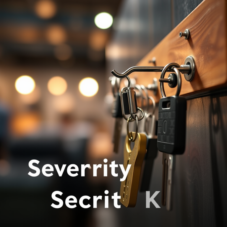 Best Hooks for Hanging Advanced Security Keys