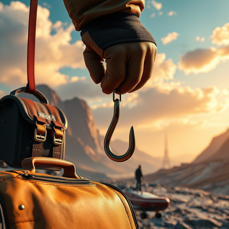 Hooks for Securing Deep-Space Travel Survival Kits