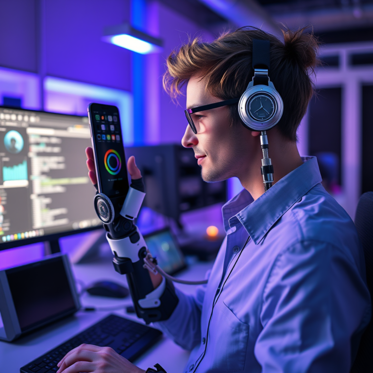 Hooks for Organizing Robotic Prosthetic Accessories