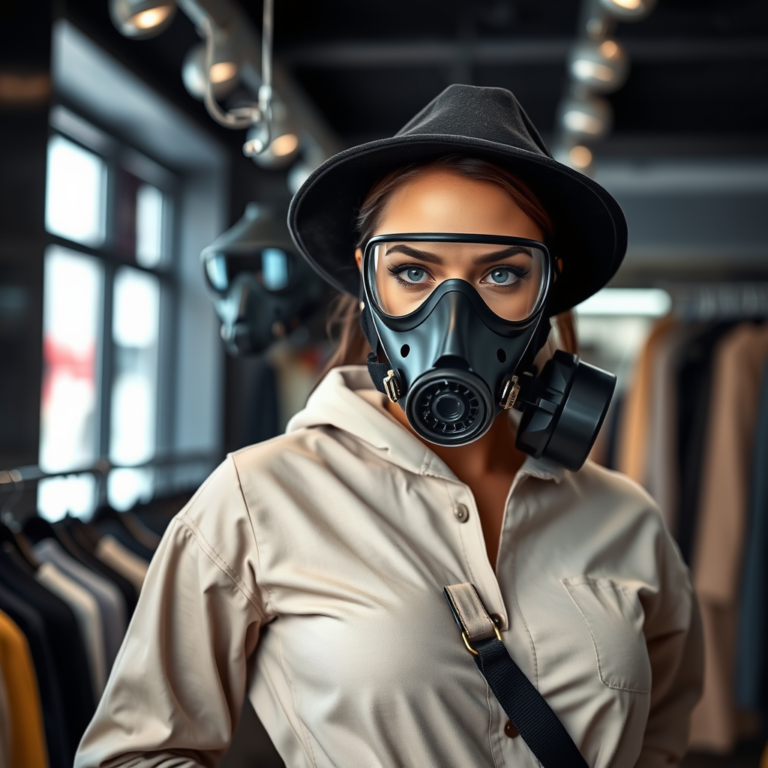 Hanging Hooks for Securing Gas Masks and Survival Suits