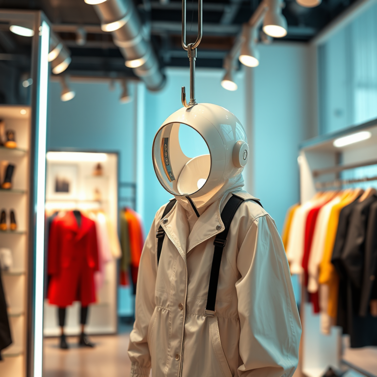 Hanging Hooks for Securing Cosmic Radiation Protection Suits